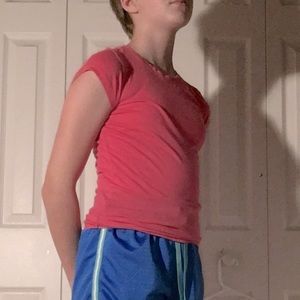 Pink Short Sleeve Sleep shirt